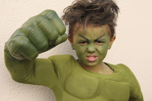 Making Stuff: The Hulk Muscle Shirt {Halloween 2012}