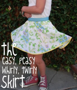 Tutorial: The Twirly Skirt | This Mama Makes Stuff